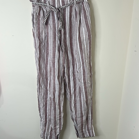 LemLem X H&M Striped 100% Linen Pants Size Small - Picture 15 of 15